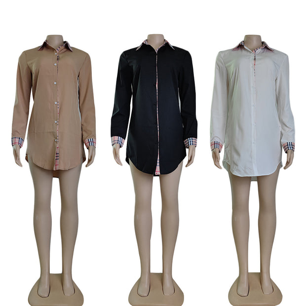 Women's Berry Bur Shirt Dress