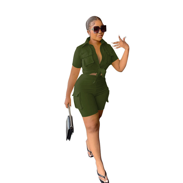 Women's Power Pocket 2-piece Short Set