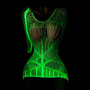 Women's Fluorescent Sexy One-piece Clothes