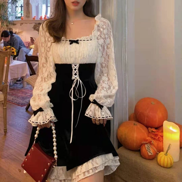 Gothic Lace Dress