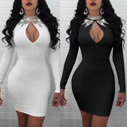 Women's Long Sleeve Sexy Dress