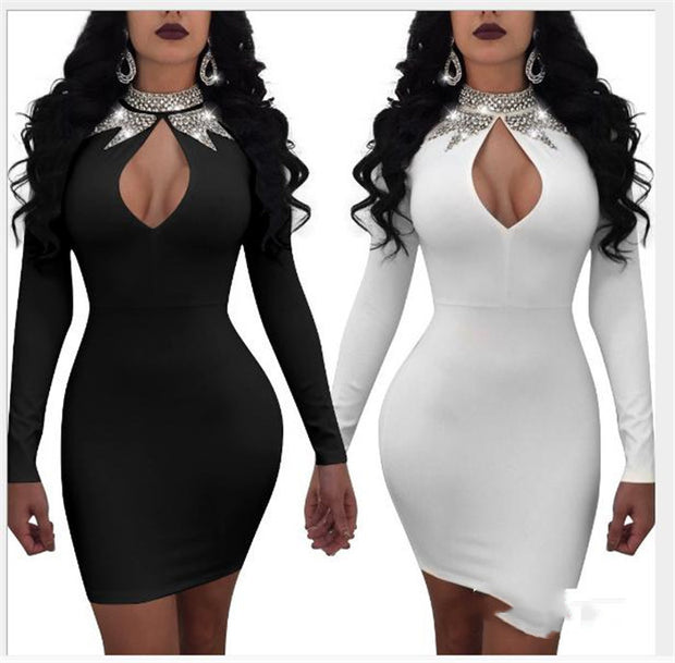 Women's Long Sleeve Sexy Dress