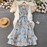 Women's High Fashion Ripple Blend Dress