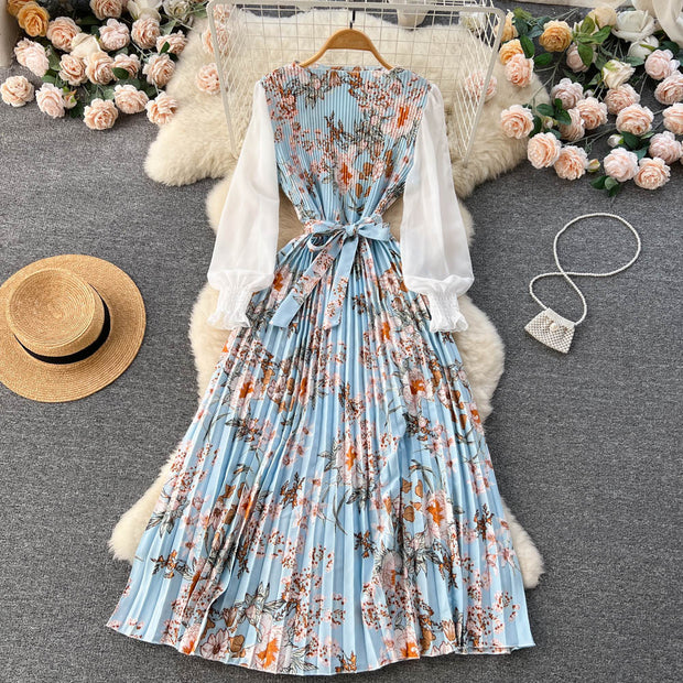 Women's High Fashion Ripple Blend Dress