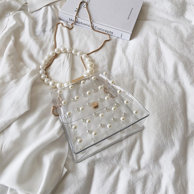 Chain Pearl Purse