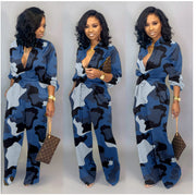 Women's Camouflage Shimmy Jumpsuit