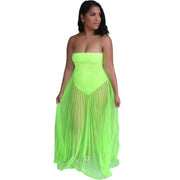 Sexy Mesh See-Through Dress