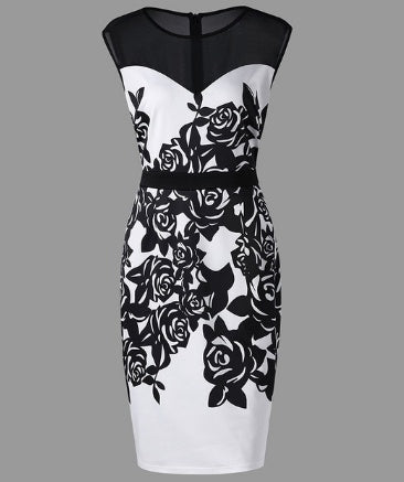 Women's Still-a-Rose Pencil Dress