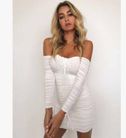 Sexy Off Shoulder Tube Dress