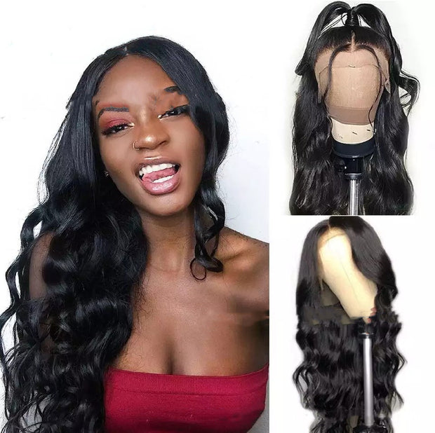Black Wavy Long Curly Hair