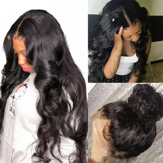 Black Wavy Long Curly Hair