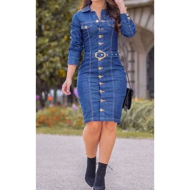 Denim Goddess Dress