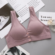 Nursing Bra, Vest-Style, Gather-Up Anti-Sagging, Breastfeeding Pregnant Women Underwear, Women's Pregnancy Cotton Summer Thin Bra