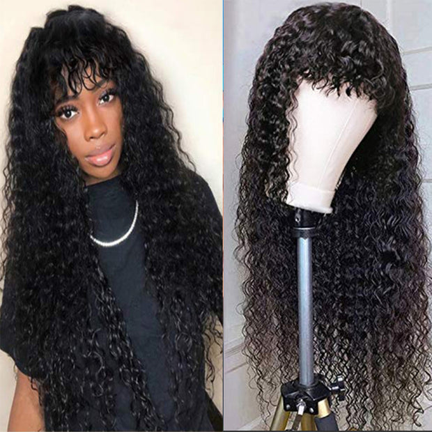 Wavy Brazilian Human Hair Wig