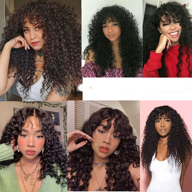 Wavy Brazilian Human Hair Wig
