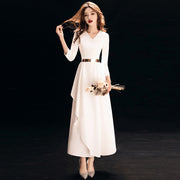 Small Dress Evening Dress Women Short Black Ladies Temperament Skirt Banquet Dress