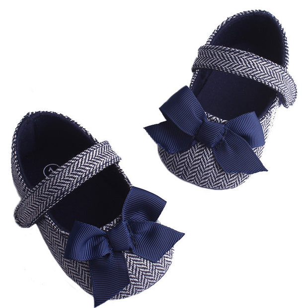 Baby Toddler Shoes Herringbone Non-slip Retro Baby Toddler Shoes