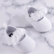 Baby Toddler Shoes Soft-soled Baby Cotton Shoes Wearing Flower Shoes