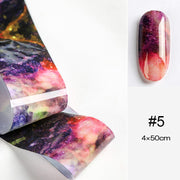 Popular Nail Applique Retro Night Starry Sky Starry Paper