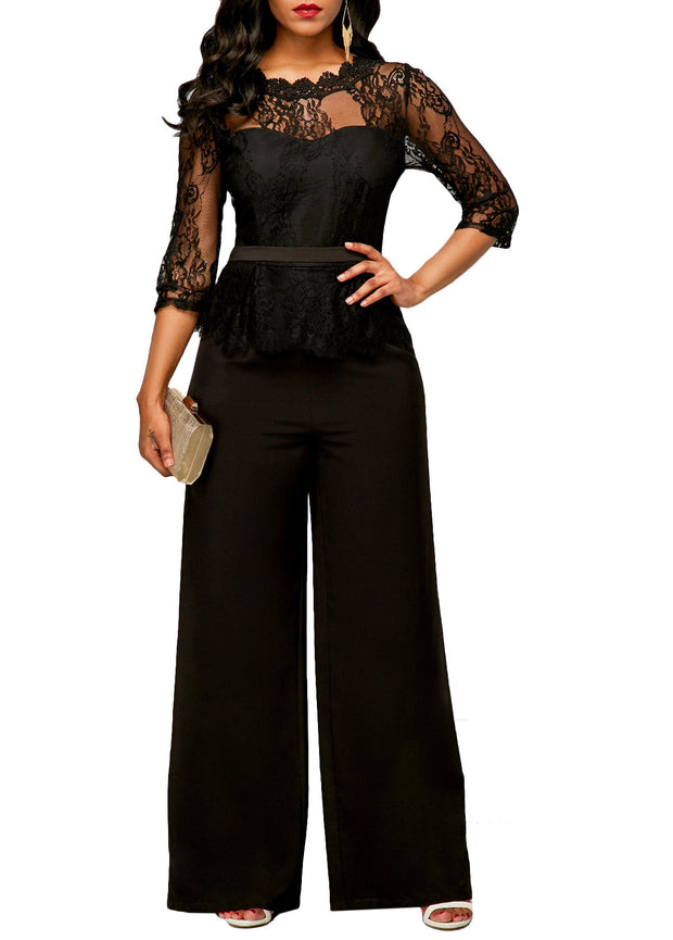 Women's Summer Lace Jumpsuit