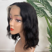 Front Lace Bob Headgear Bobo Head Body Wave Hair Lace Front Wigs