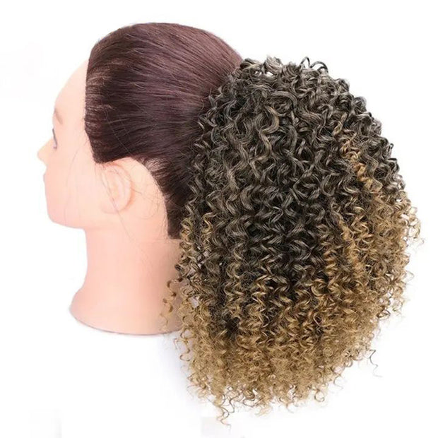 European And American Wigs For Ladies With Small Curly Hair