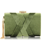 Milisente New Arrival Women Clutch Bags Top Quality Suede Clutches Purses Ladies Tassels Evening Bag Wedding Clutches