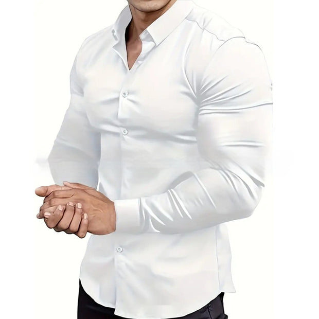 Men's Business Non-ironing Professional Anti-Wrinkle Casual Shirt