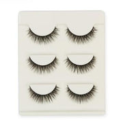 Compatible with Apple, 3 pair false eyelashes mink hair lashes Slim curly raised fake Eyelasehe extension Cilios Posticos makeup