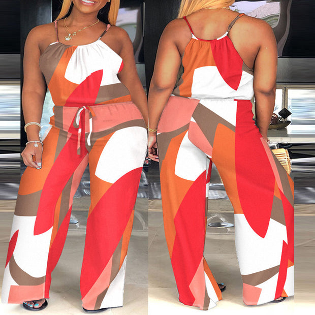 Puzzle Me Pleated Jumpsuit