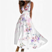 Women's Gliding Gift Sleeveless Maxi Dress