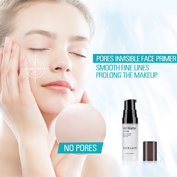 Transparent face make up primer