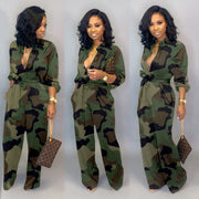 Women's Camouflage Shimmy Jumpsuit