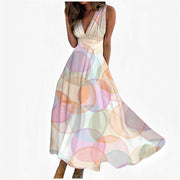 Women's Gliding Gift Sleeveless Maxi Dress