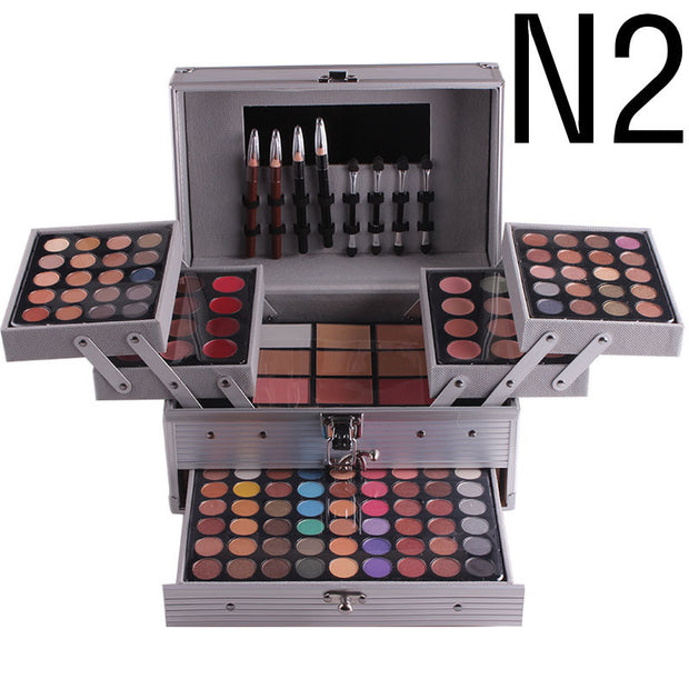 Matte Eyeshadow Box Cosmetic Case Multi-function Make-up Tray