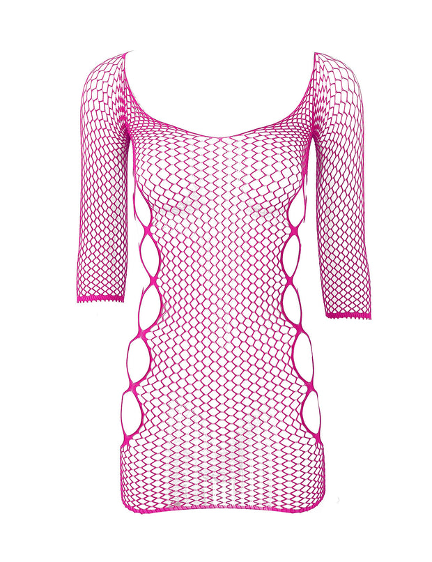 Jacquard Suspender Sexy Net
