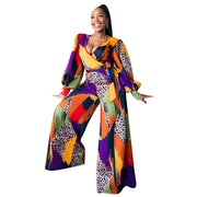 Fashion Sexy Print Jumpsuit