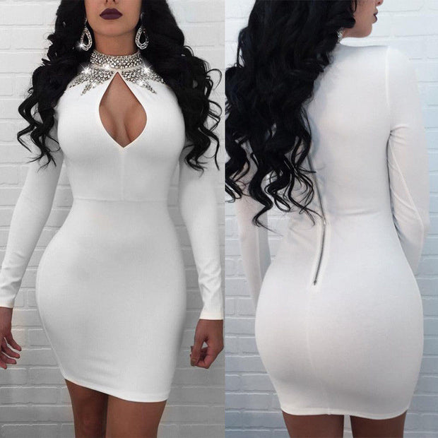 Women's Long Sleeve Sexy Dress