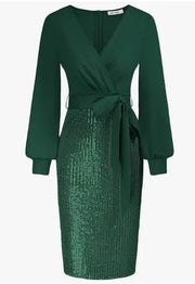 Sheath Fishtail Off-the-Shoulder Evening Dress