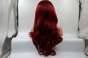 Burgundy Front Lace Wig