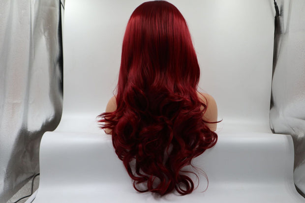 Burgundy Front Lace Wig