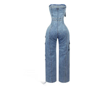 Women's Danty Denim Jumpsuit