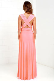 Multi-rope Crossover Backless Sexy Bandage Dress