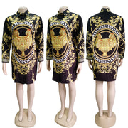 Women's Fashionista Shirt Dress