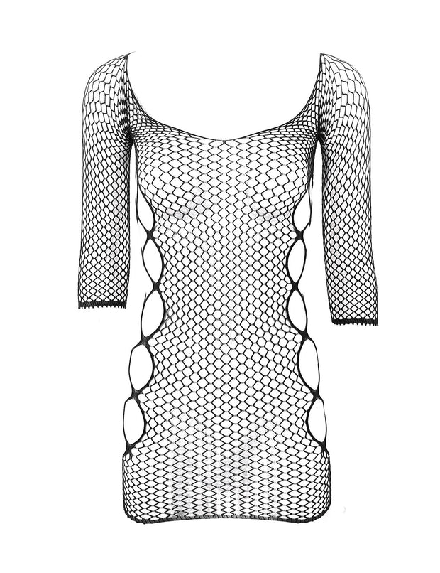 Jacquard Suspender Sexy Net