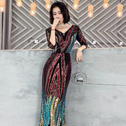 New Beautiful Fishtail Stage Chorus Performance Dress