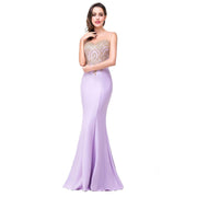 Women's Hollow Fishtail Evening Gown