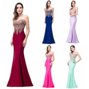 Women's Hollow Fishtail Evening Gown