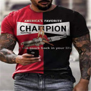 T Shirt For Men Clothes Summer Casual Short Sleeve Tshirt Best Seller