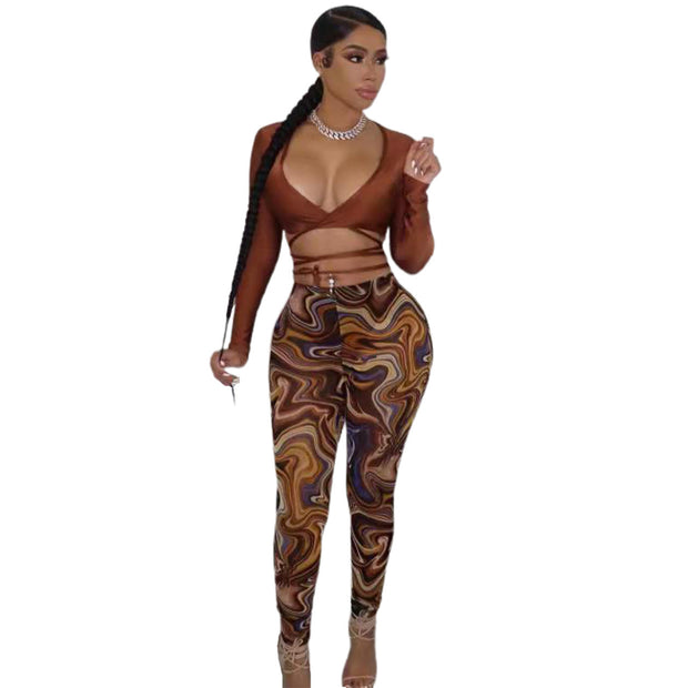 It's Like a Heat Wave Two-Piece Set